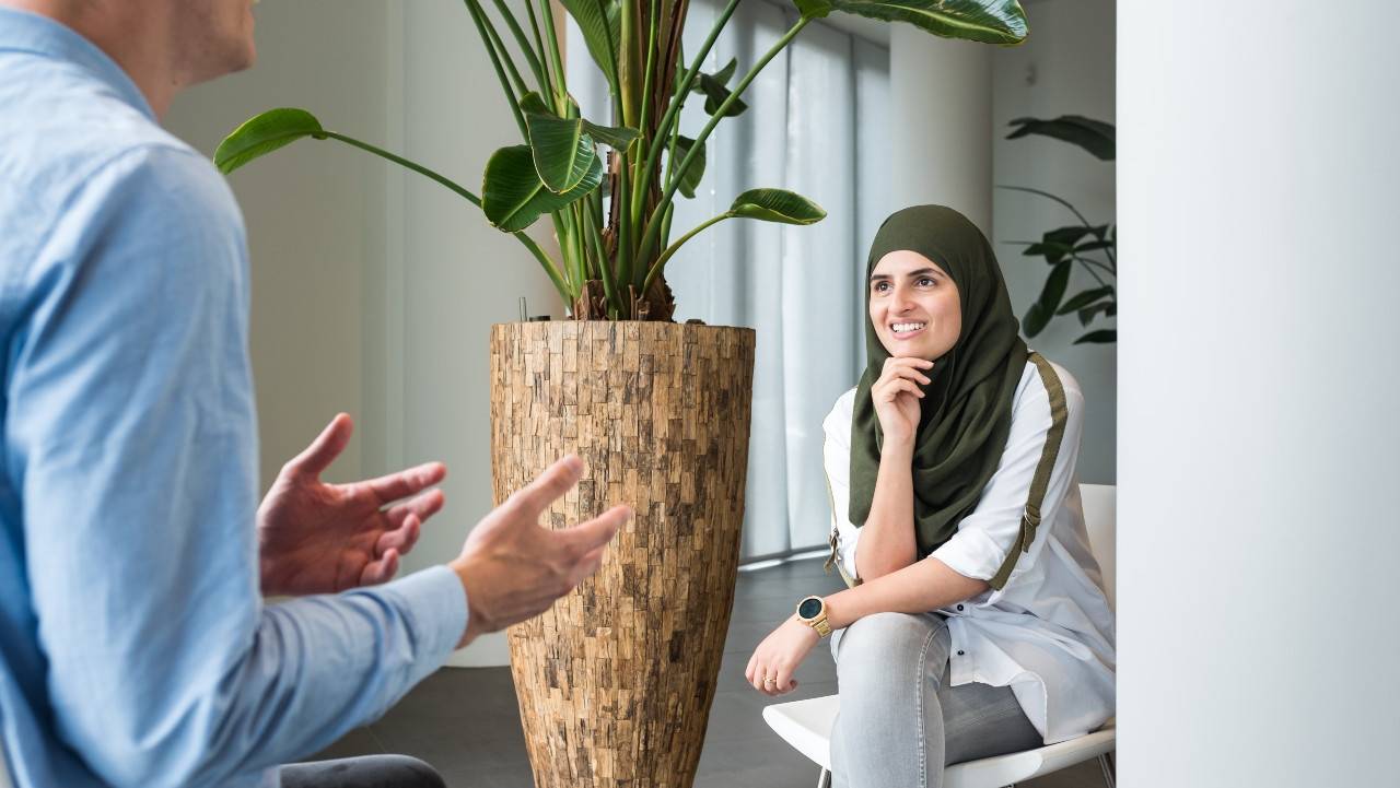 Collega's in gesprek