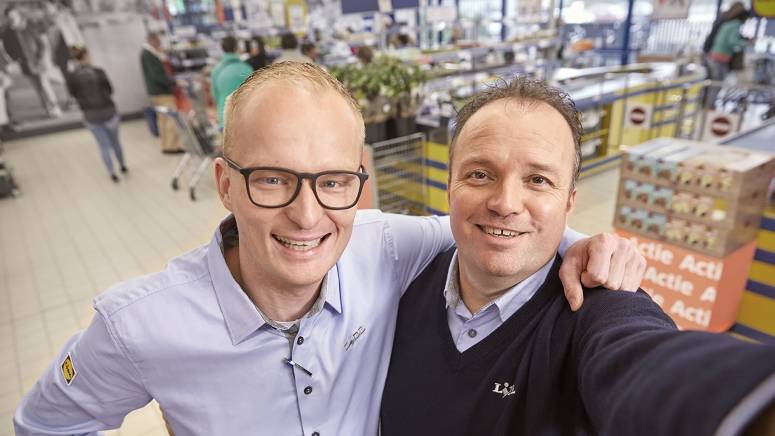 Selfie van Jack met één van zijn kaderleden